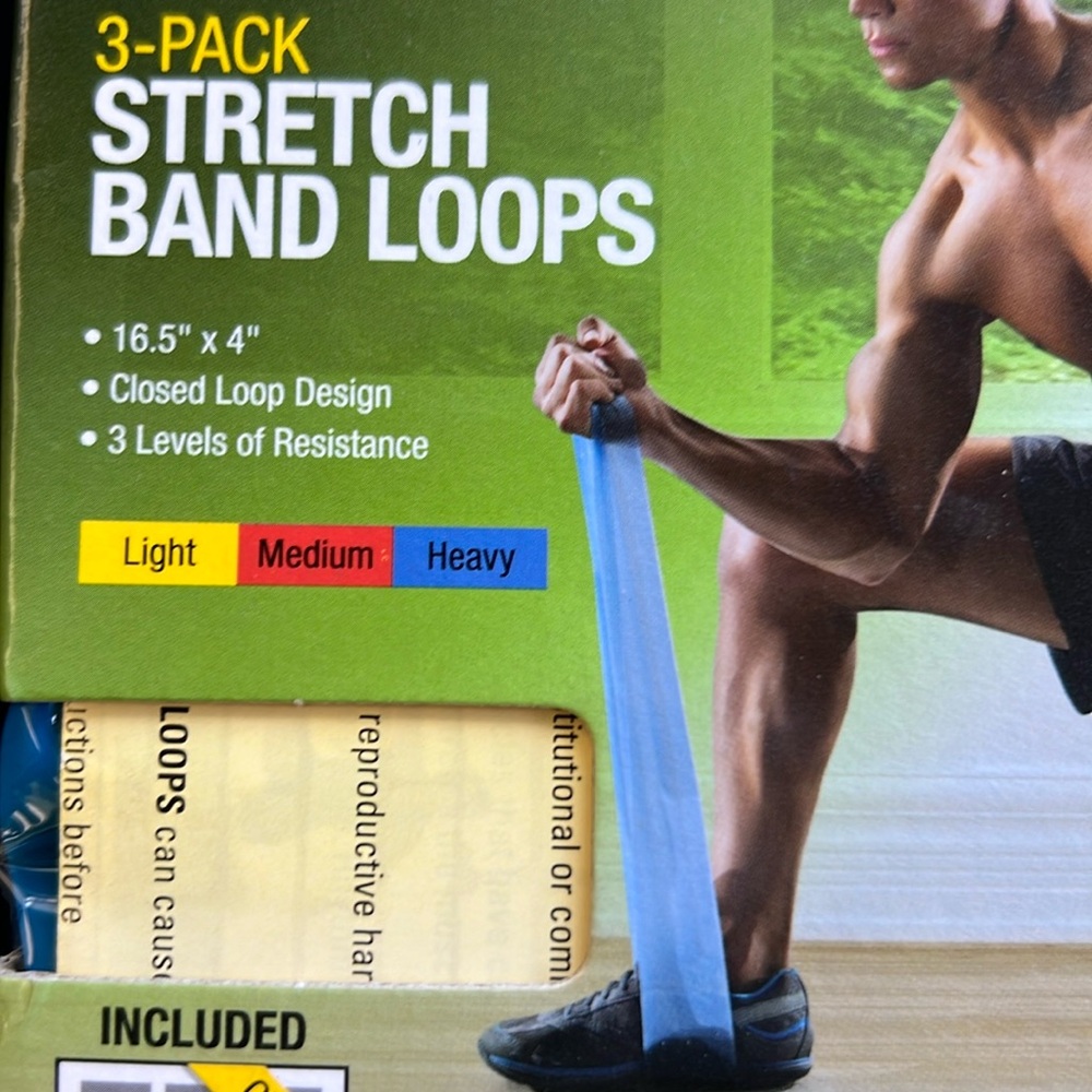 Resistance Bands, Exercise Workout Bands for Women and Men, 3 Set of Stretch Ban